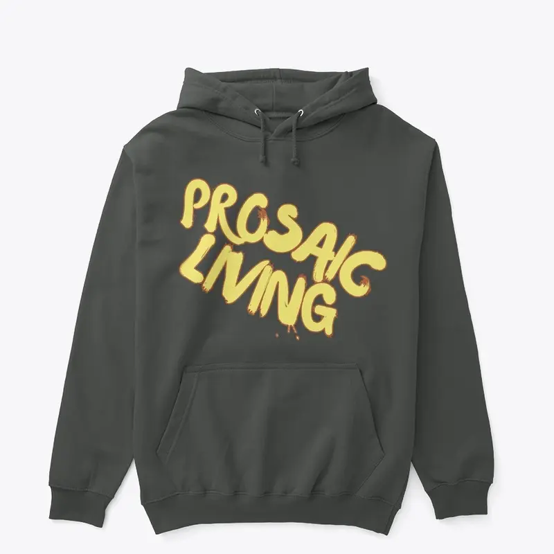 Prosaic Living logo yellow